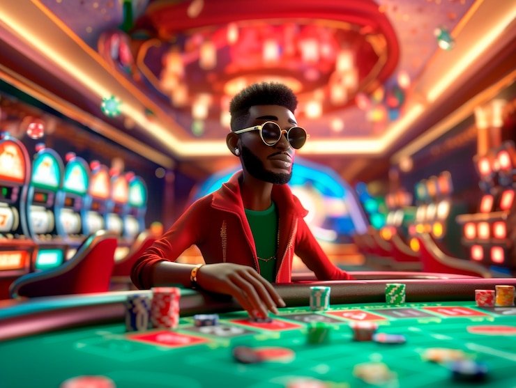 Hand rankings displayed on Casino Hold'em game interface